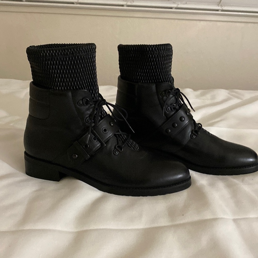 made in Spain black boots size 9.5 new no box no tag